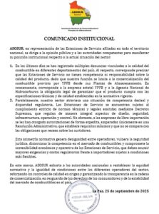Comunicado Institucional